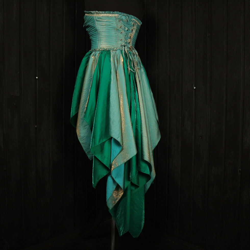 Thumbnail: WILLOW THE WISP Corset Fae Gown