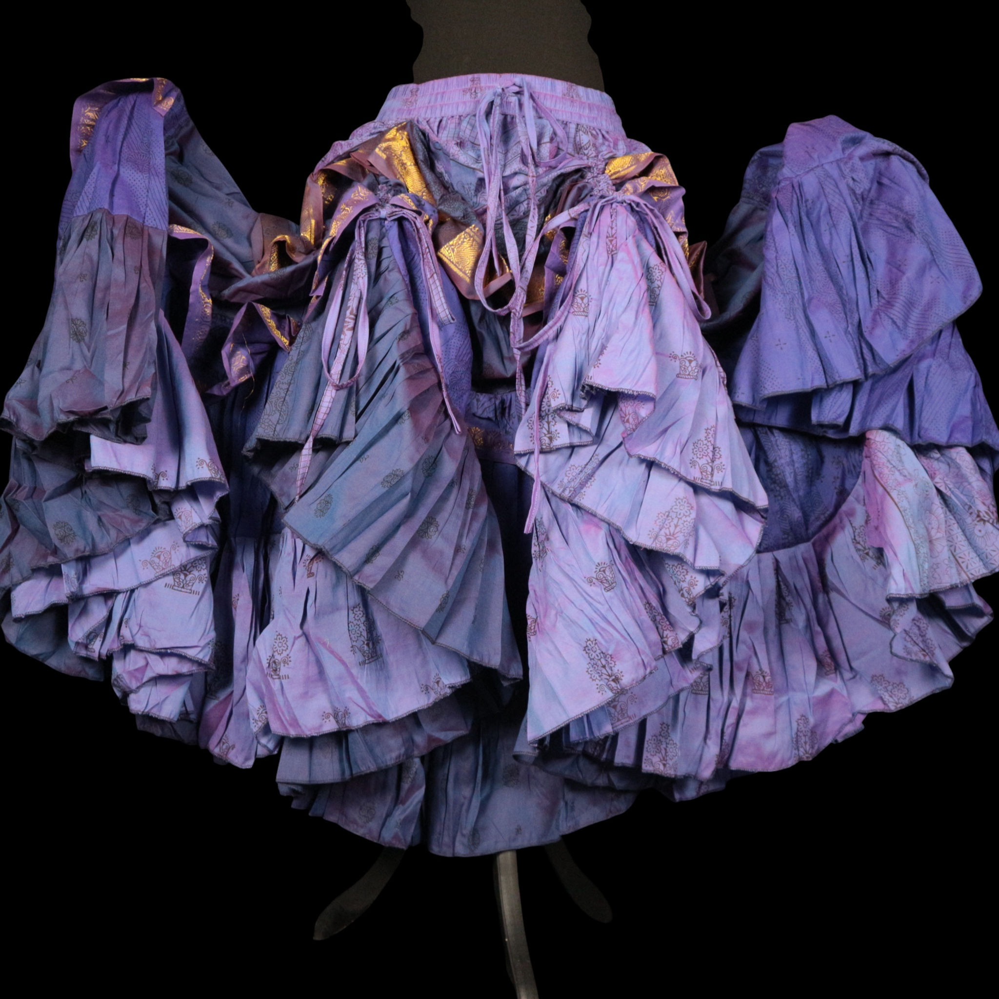 VIOLET STARDUST Glow Style Vagabond Skirt