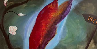 acrilic paint abstraction