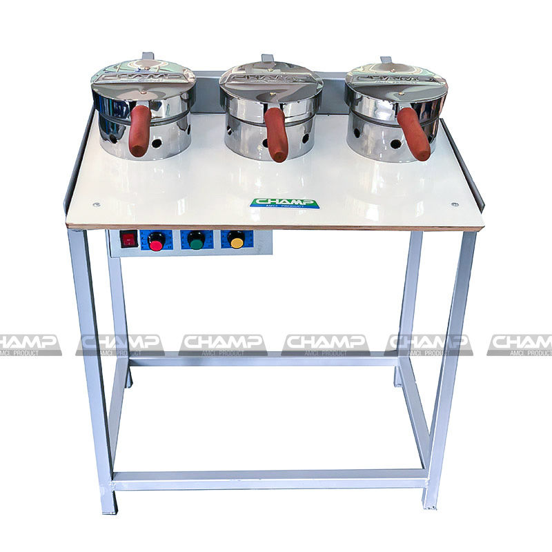 พิมพ์ทองม้วน CHAMP 3 หัว ไฟฟ้า ปรับไฟได้