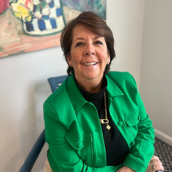 Mary Murphy Crowe in her office
