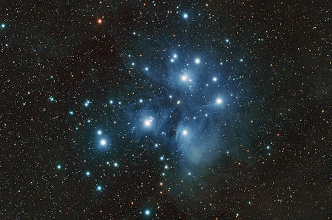 The Pleiades constellation