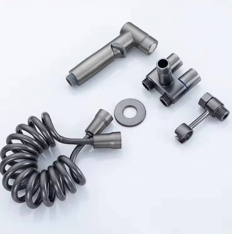 Thumbnail: Premium Muslim Shower (Shattaf) – Stainless Steel Handheld Bidet Spray Set