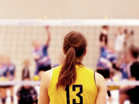 Teen playing sports and overwhelmed by anxiety