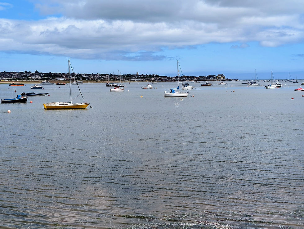 Waiting for the ferry to Exmouth
