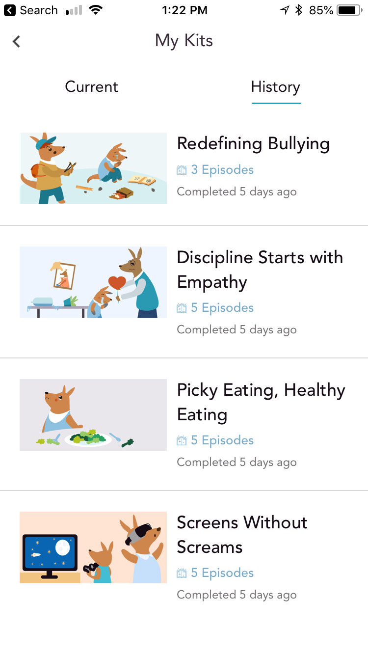 HelloJoey App History