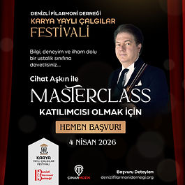 Cihat Aşkın Masterclass