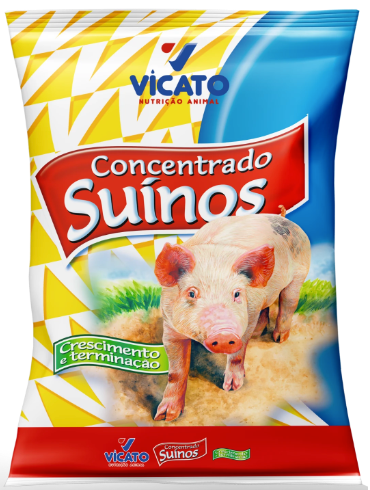 Concentrado Farelado para Suínos Linha Crescimento e Terminação 5kg - Vital