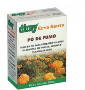 Erva inseticida natural Pó de Fumo 200gr - Dimy