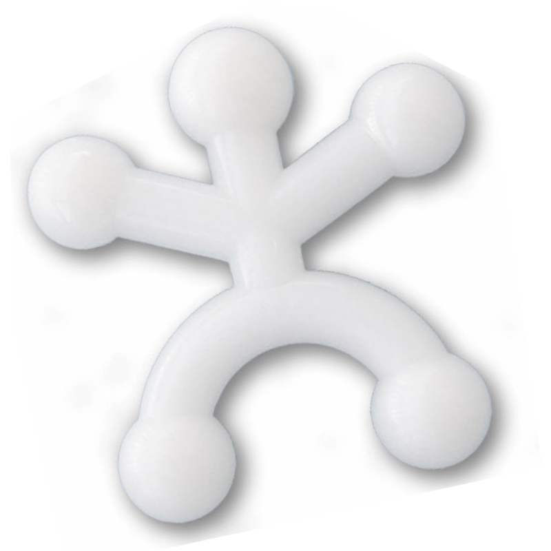 Brinquedo Pet Boneco de Nylon cor Branca - Buddy Toy