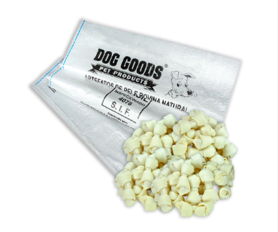 Petisco Cães Osso Nó Natural 11/12 pacote com 60 unidades 20kg - Dog Goods