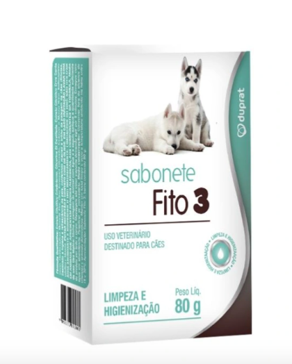 Sabonete Cães Fito 3 80gr - Duprat