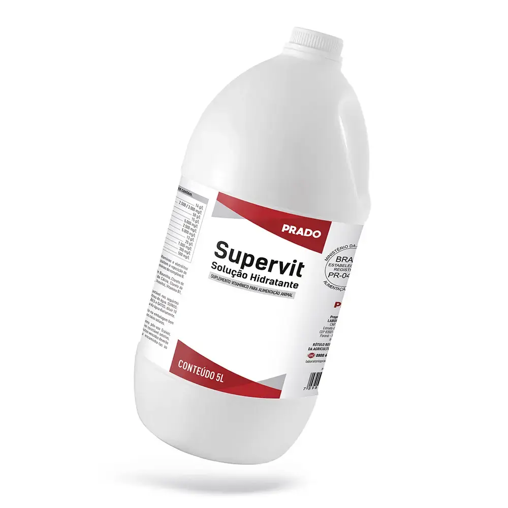 Suplemento Vitamínico Oral para Suínos Supervit 5L - Prado