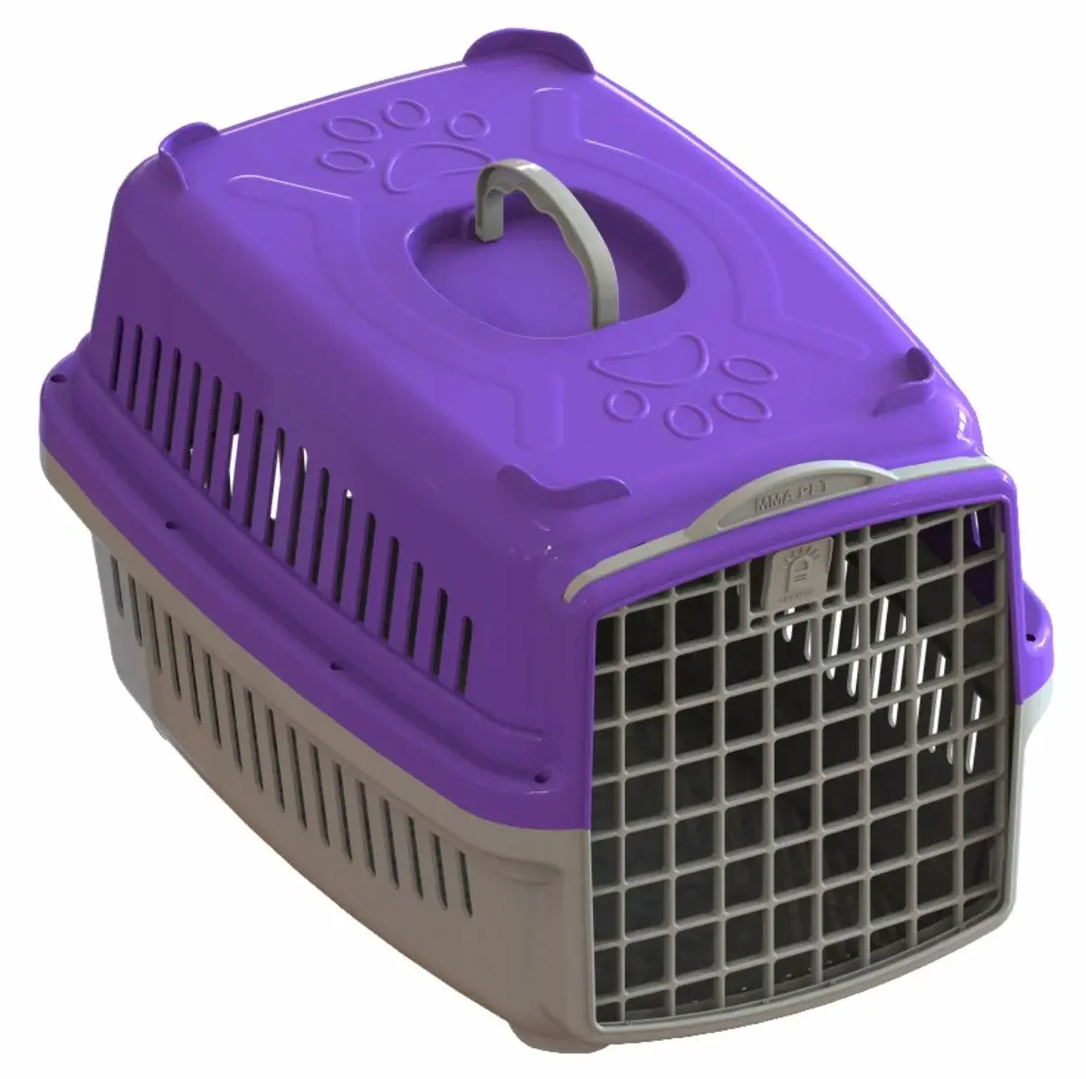 Caixa de Transporte Pet  tam. N1 cor Roxa - MMA Pet