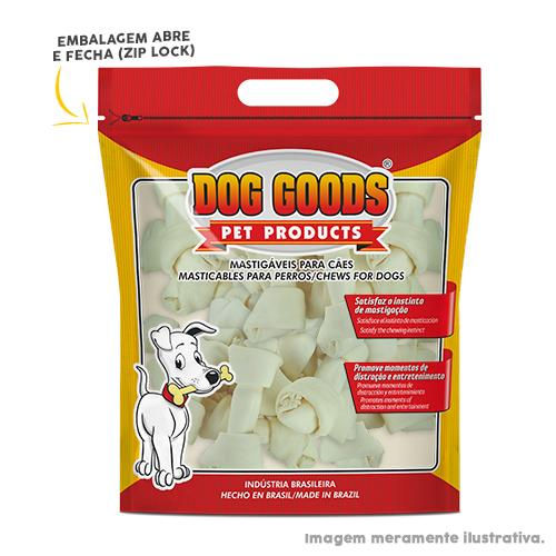 Petisco Cães Osso Nó Natural 7/8 pacote com 6 unidades - Dog Goods