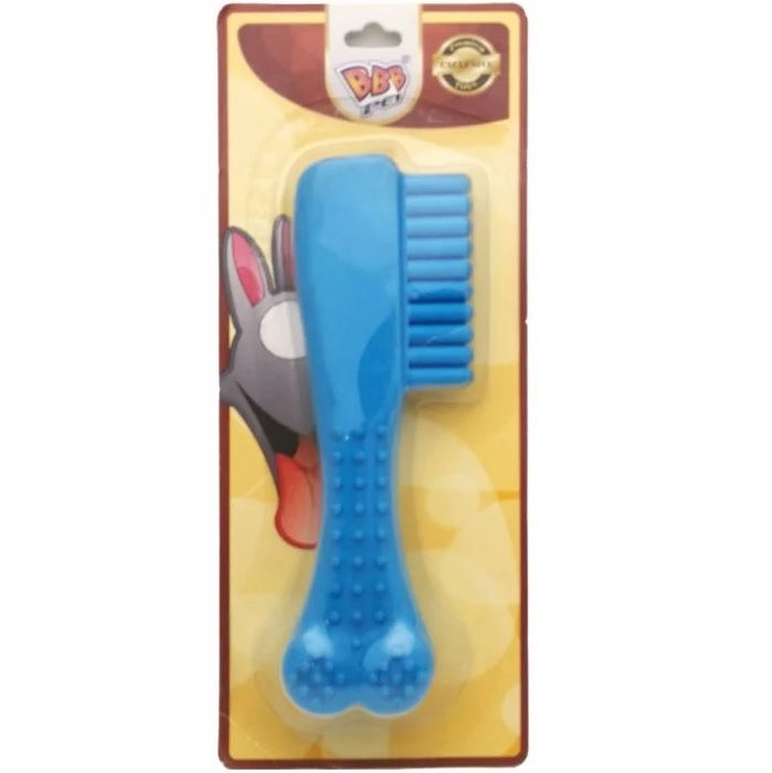 Brinquedo Osso Brush para Cães - Cores Sortidas - BBB Pet
