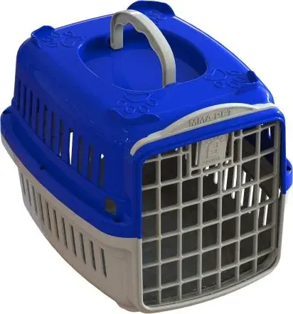 Caixa de Transporte Pet tam. N1 cor Azul - MMA Pet