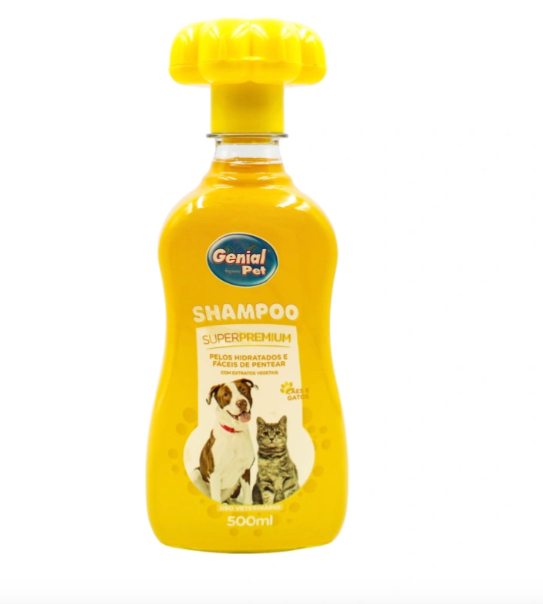 Shampoo Pet Linha Super Premium 500ml - Genial Pet