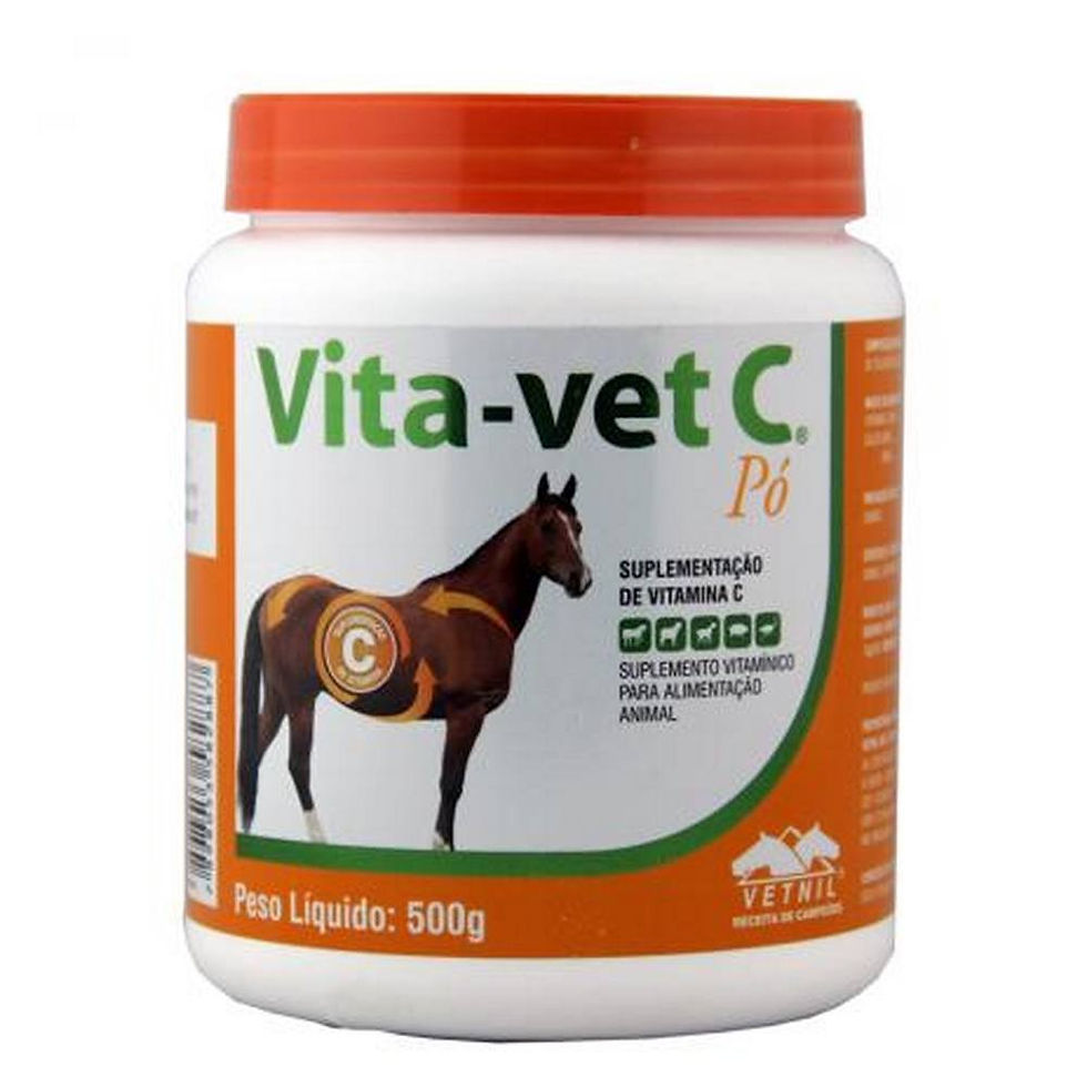 Suplemento Vitamínico para Equinos Vita Vet C 500gr - Vetnil
