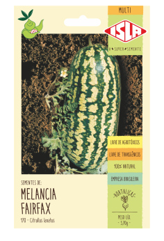 Semente de Melancia Fairfax Plantio Jardim Linha Multi 3,7gr - Isla