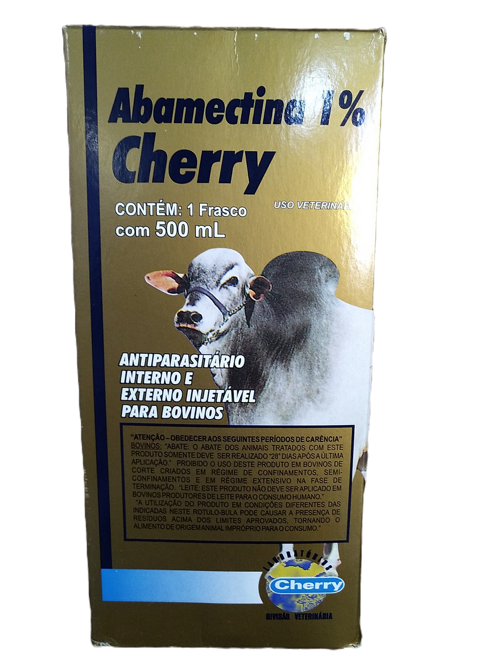 Antiparasitário Injetável para Bovinos Abamic 1% 500ml - Cherry