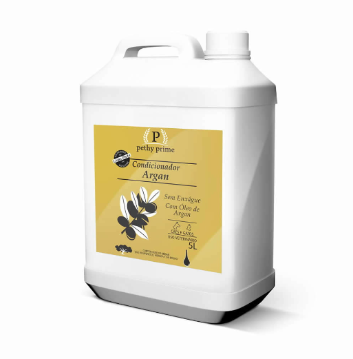Condicionador Pet sem Enxágue Argan 5L - Pethy Prime