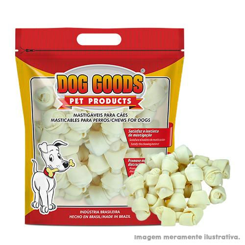 Petisco Cães Osso Nó Natural 3/4 pacote com 30 unidade 1kg - Dog Goods