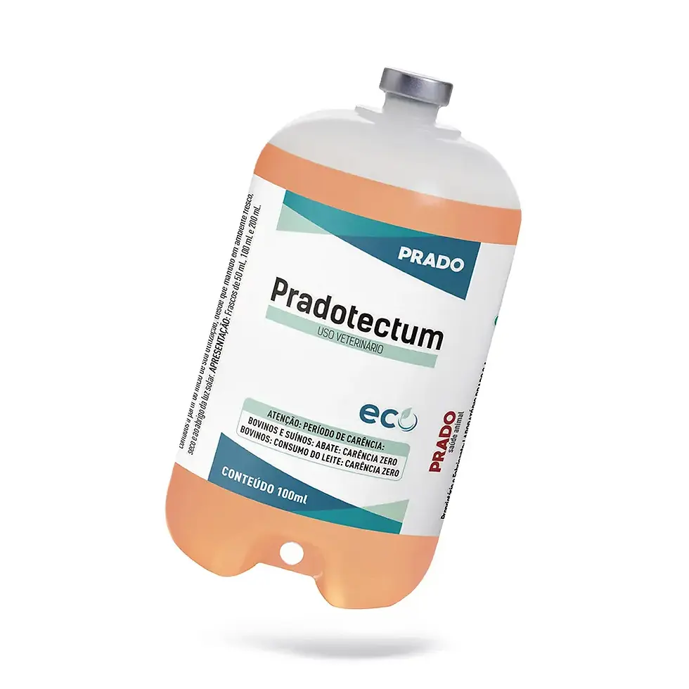 Suplemento Vitamínico Bovinos e Suínos Pradotectum Eco Injet. 100ml - Prado