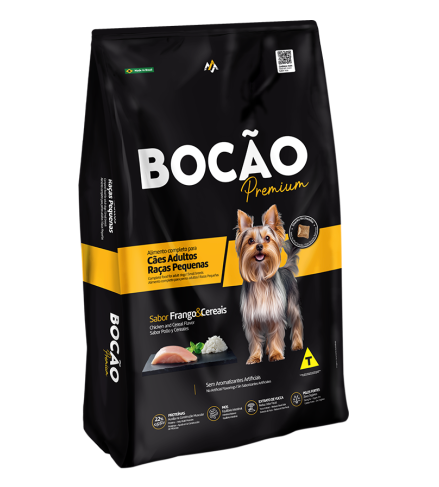 Ração Premium para Cães Adultos Raças Pequenas Linha Premium 10kg - Bocão