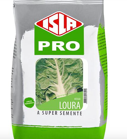 Semente de Acelga Loura Plantio Jardim Linha Pró 250g - Isla