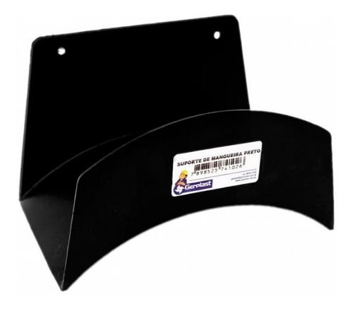 Suporte Plástico cor Preto para Mangueira de Jardim - Gerplast