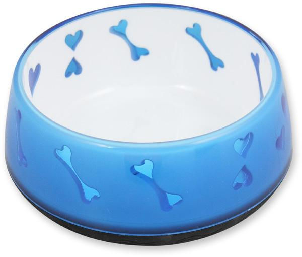 Comedouro para Cães modelo Puppy Love Bowl Azul 300ml- AFP