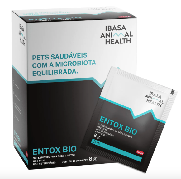 Display 10 unids. Suplemento Vitamínico Pet Entox Bio Animal Health 8g - Ibasa