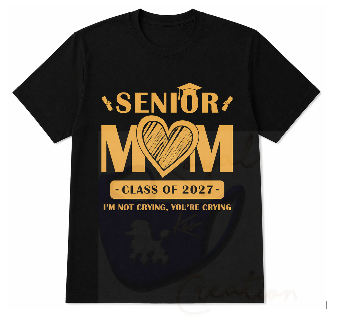 Proud Senior Mom Extended Sizes
