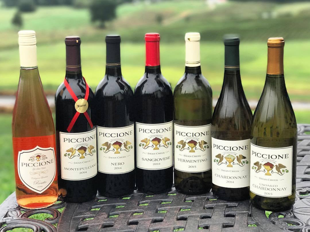 Shop Wines Piccione Vineyards North Carolina