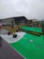 The mini ramp being an ark for the garden during the first years floods