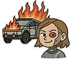 zoopsia cyber truck fire.png