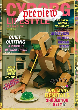 Cyborg Lifestyle Magazine #0.5 Issue Cover Image