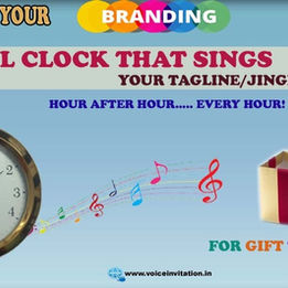 CORPORATE MUSICAL CLOCK