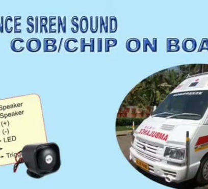 Car Horn Ambulance Siren Sound Chip On Board COB IC