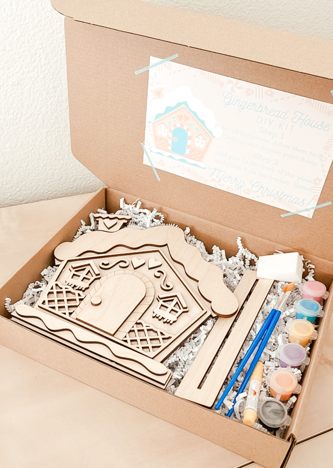 Gingerbread House - Art Kit