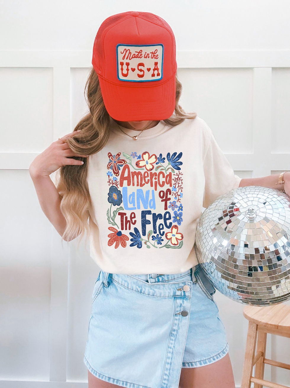 America Land of the Free - Shirt