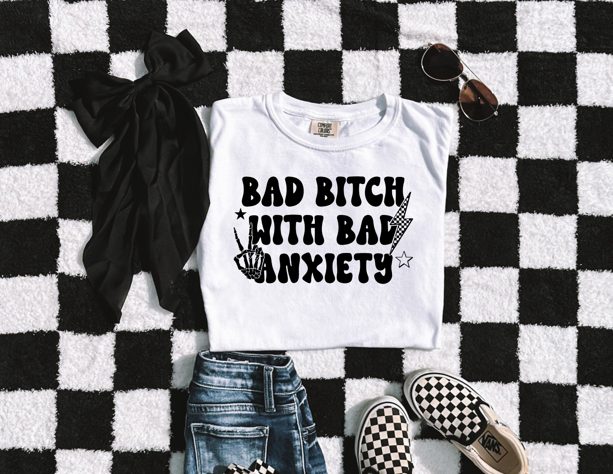 Bad Bitch with Bad Anxiety - Shirt