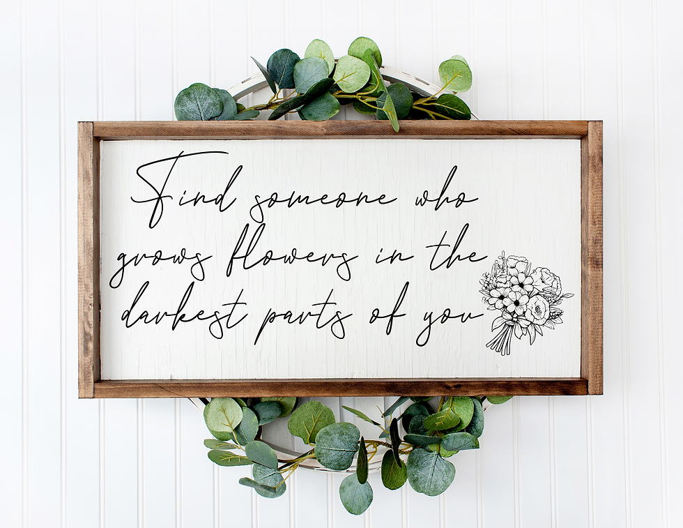 Find Someone - Wood Sign