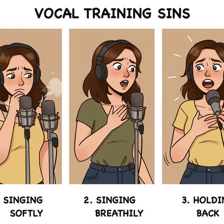📝 The 3 Sins of Vocal Training: Habits That Disconnect Your Diaphragm