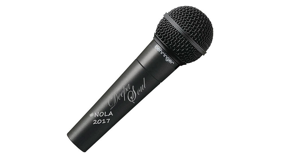 Autographed Deepa Soul Microphone