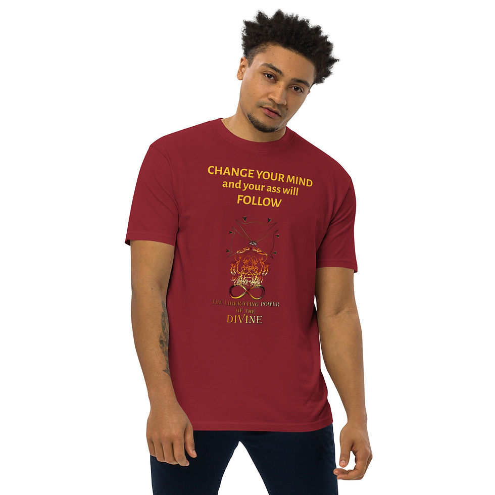 Thumbnail: Change Your Mind Men’s premium heavyweight tee 