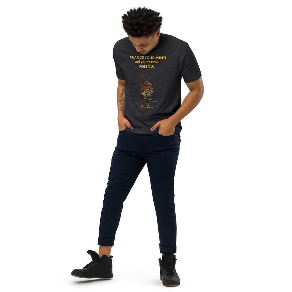 Thumbnail: Change Your Mind Men’s premium heavyweight tee 