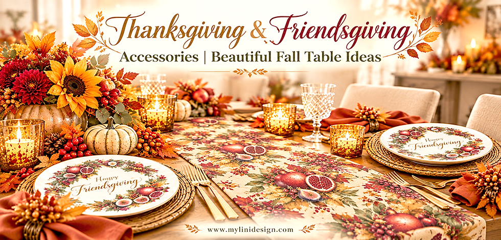 Elegant Pomegranate Heirloom Thanksgiving and Friendsgiving fall table featuring rich pomegranate botanical details, seasonal autumn accents and sophisticated table decor for a warm holiday dinner celebration.