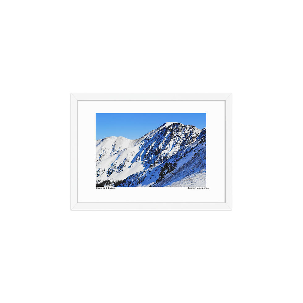Thumbnail: Cookies & Cream by Samantha Anderson - Framed fine photography print